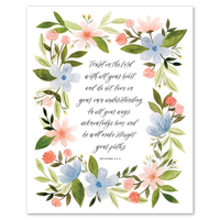 Trust in the Lord Art Print