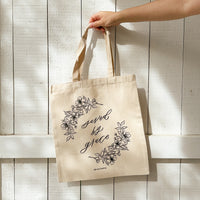 Saved By Grace Tote Bag