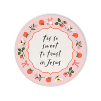Tis So Sweet - Ceramic Christmas Ornament