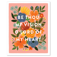 Be Thou My Vision Hymn Art Print