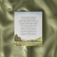Psalm 23 Art Print