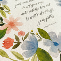 Trust in the Lord Art Print