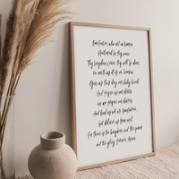 The Lord's Prayer Print