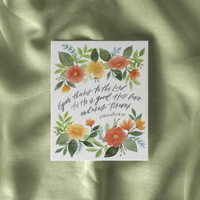 Give Thanks Art Print