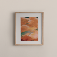 Starry Sky Psalm Art Print