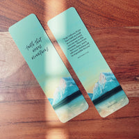 Faith That Moves Mountains Bible Bookmark