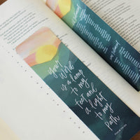 Your Word Is A Light Bible Bookmark