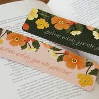 Bloom Where You Are Planted Bookmark
