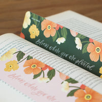 Bloom Where You Are Planted Bookmark