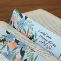Monet Flowers Bookmark