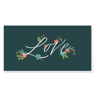 Love Cursive Money Card