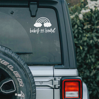 Rainbow Baby Car Decal