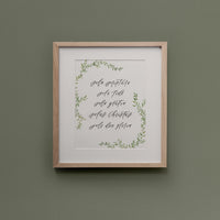Five Solas Art Print
