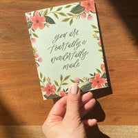 Fearfully and Wonderfully Card