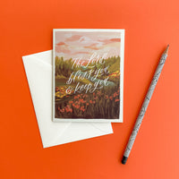 The Lord Bless You and Keep You Card
