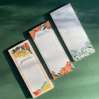 Grocery List Notepad