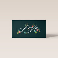 Love Cursive Money Card
