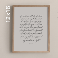 Come To Me Art Print