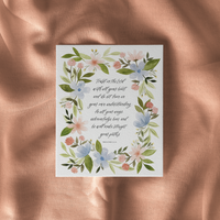Trust in the Lord Art Print