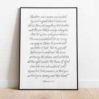 Running the Race, Hebrews 12 - 24" x 36" Large Wall Poster