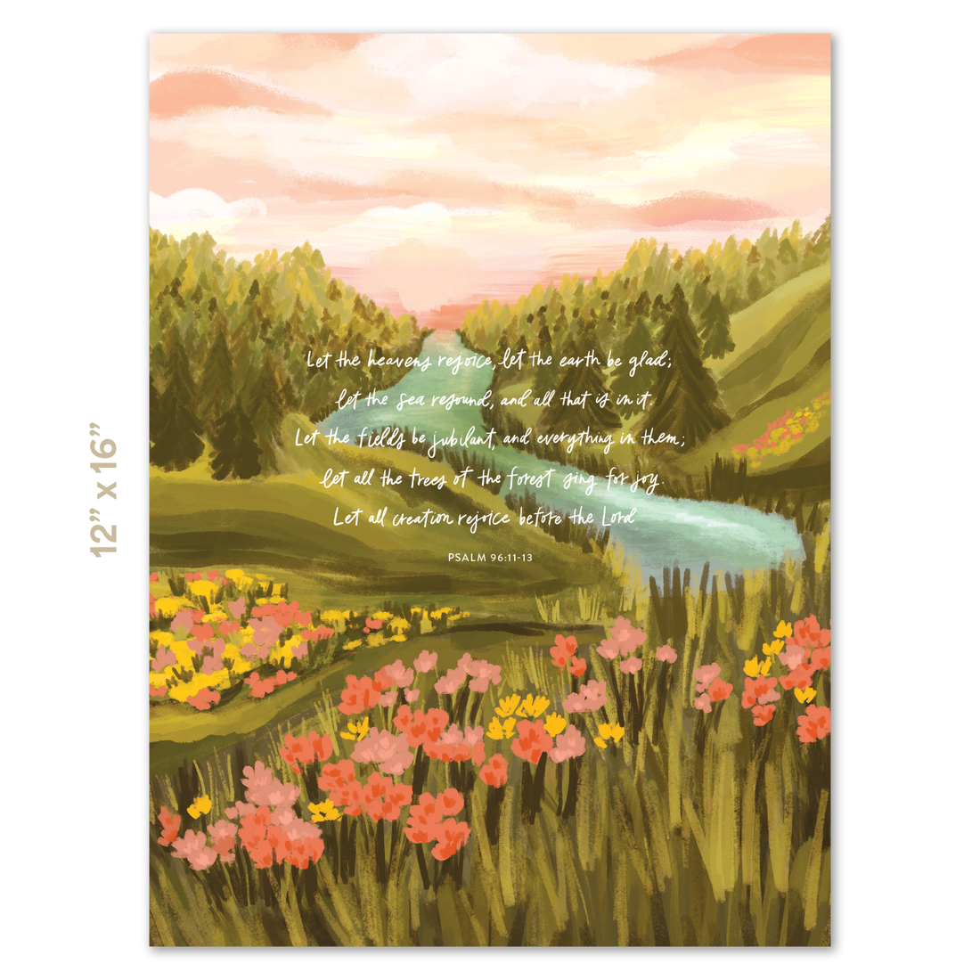 Jubilee Psalm Art Print