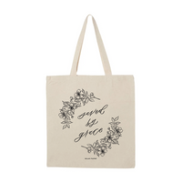 Saved By Grace Tote Bag