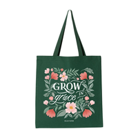 Grow in Grace Tote Bag