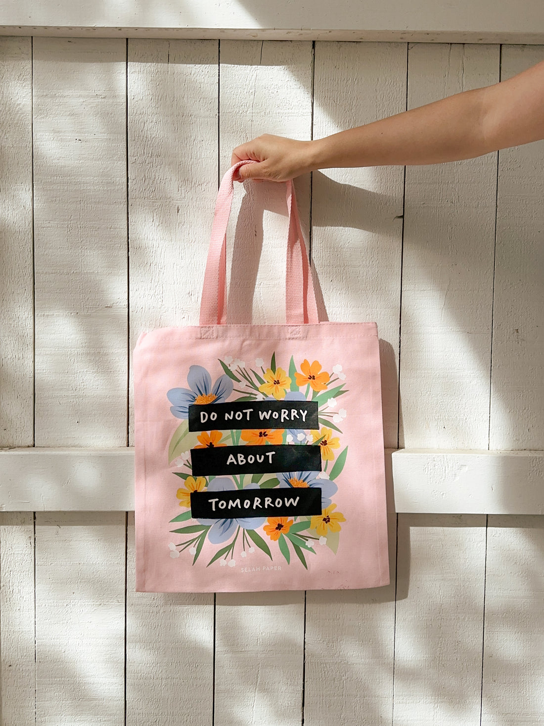 Do Not Worry About Tomorrow Tote Bag