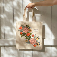 Market Flowers Tote Bag