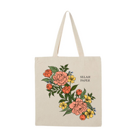 Market Flowers Tote Bag