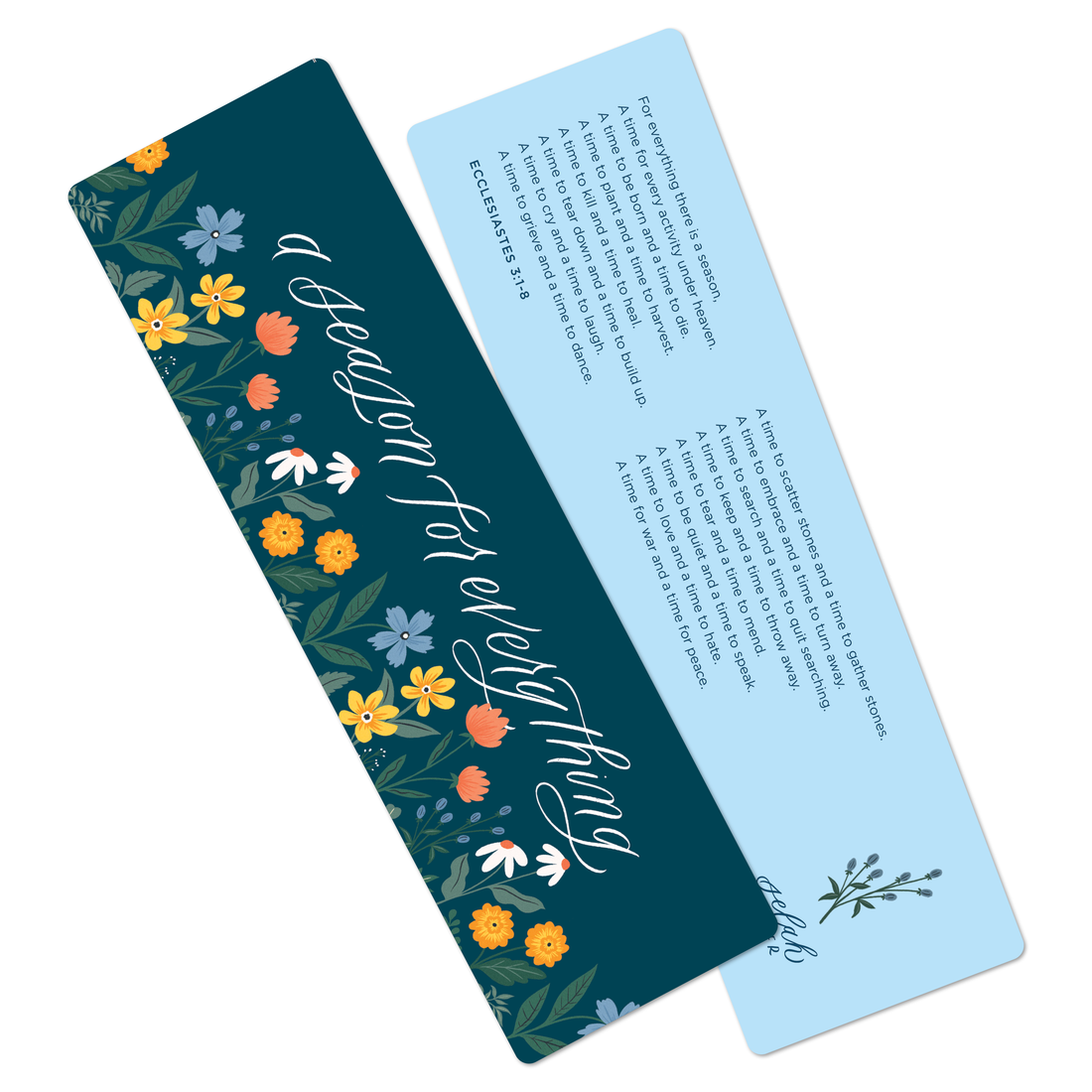 Season For Everything Bible Bookmark