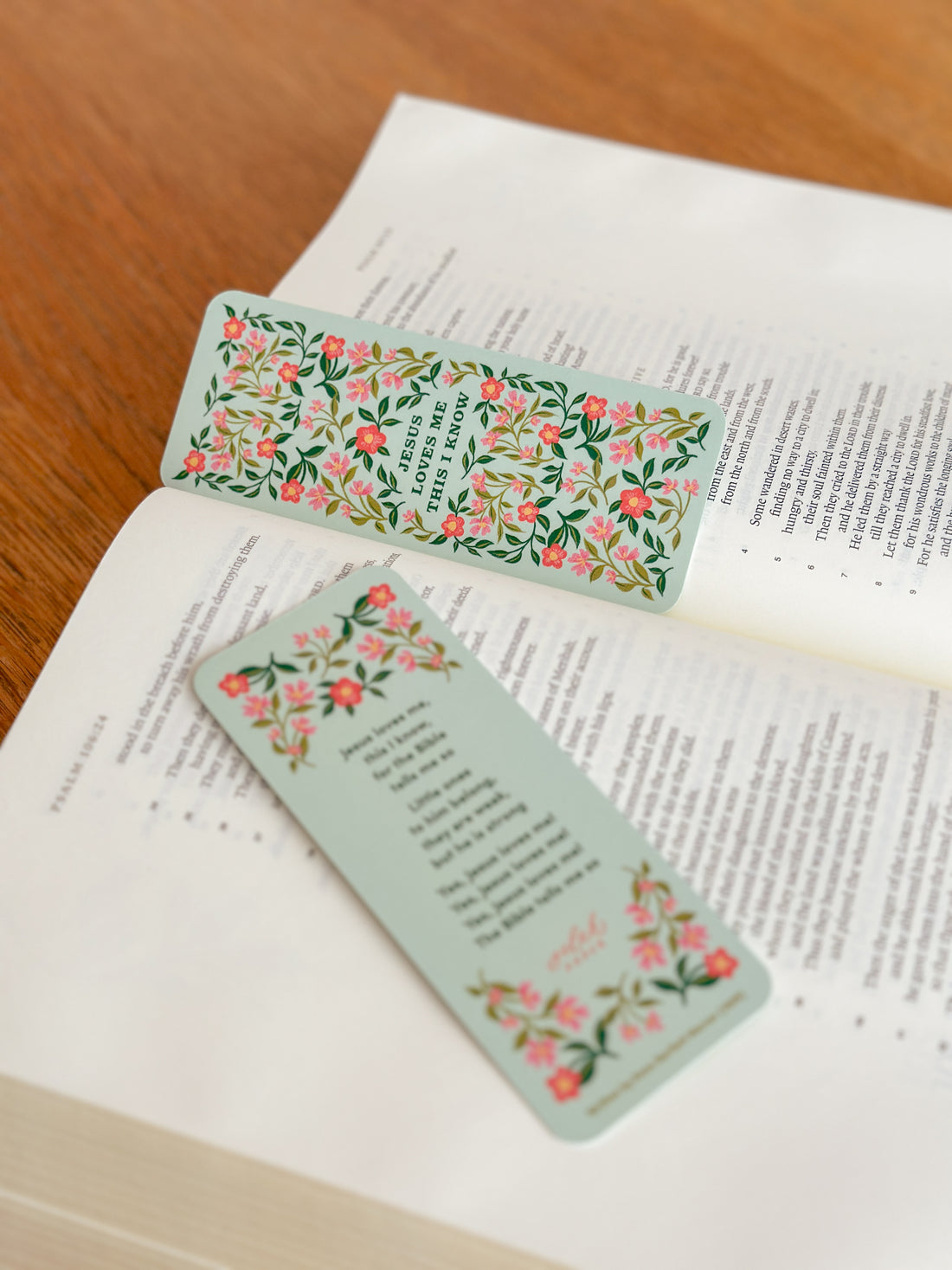 Jesus Loves Me Hymn Bookmark