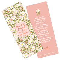 What a Friend We Have in Jesus Hymn Bookmark