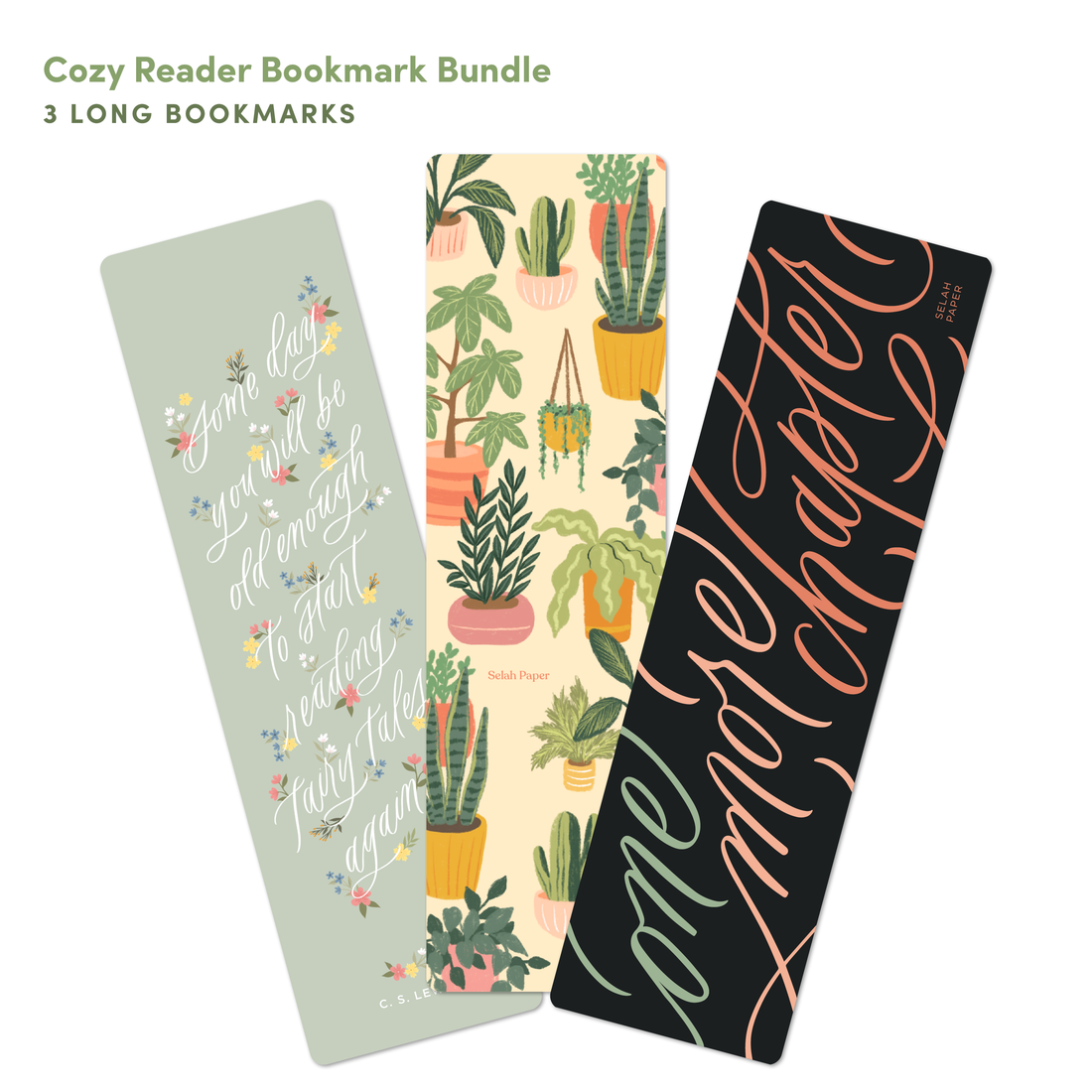 Cozy Reader Bookmark Bundle