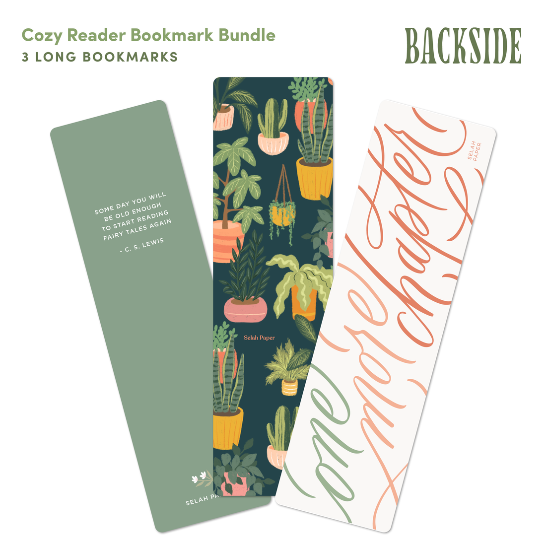 Cozy Reader Bookmark Bundle
