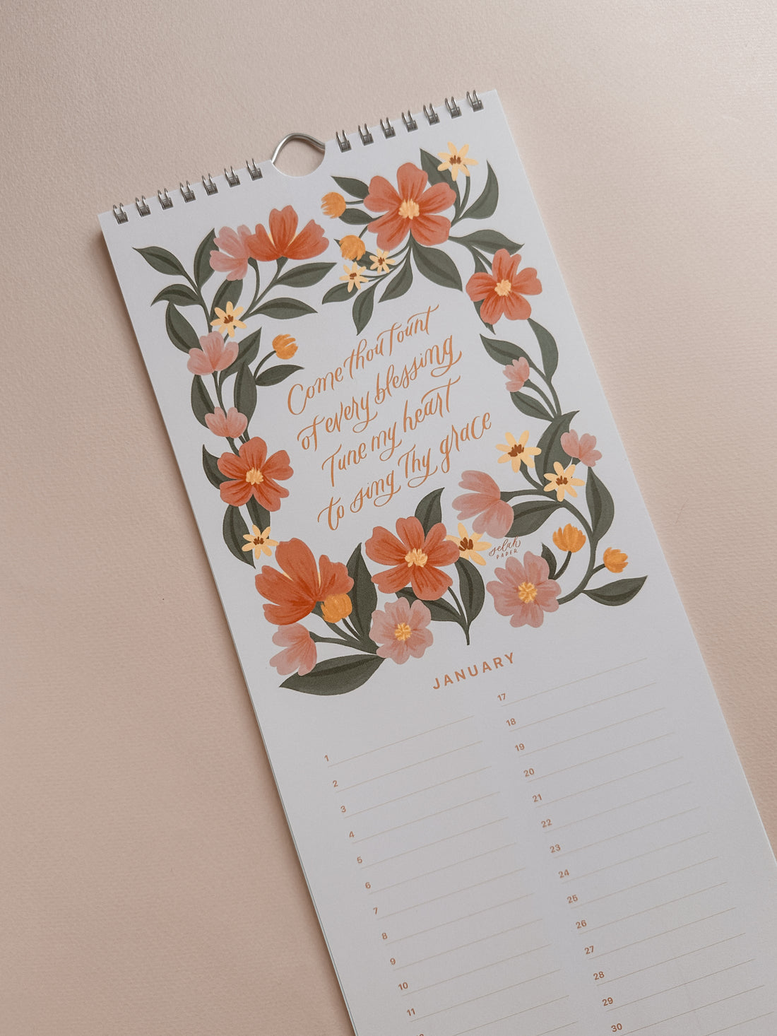 Perpetual Hymn Calendar