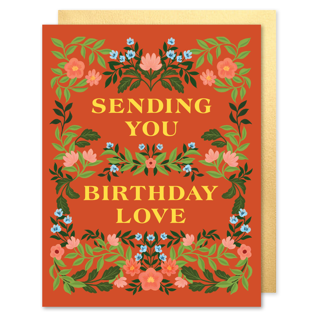 Sending Birthday Love Card