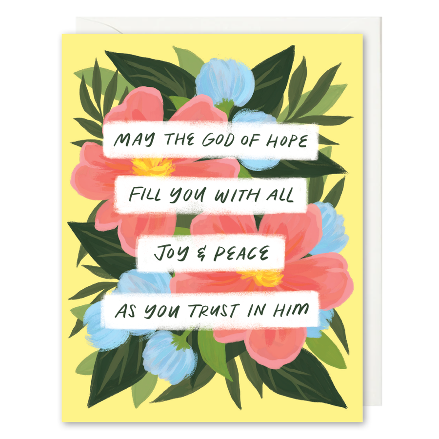 Fill You With Joy and Peace Card