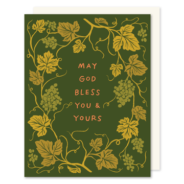 May God Bless You and Yours Card