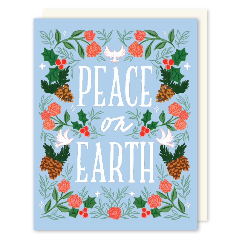 Peace on Earth Christmas Card