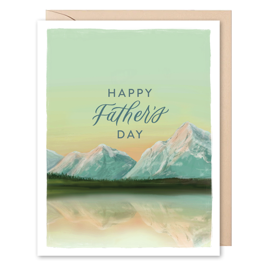 Mountains Father's Day Card