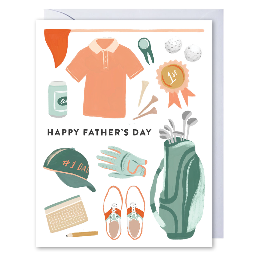 Golf Lover Father's Day Card