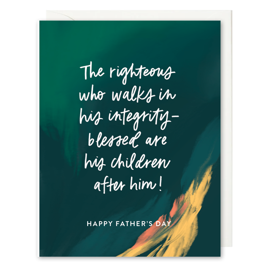 Integrity Father's Day Card