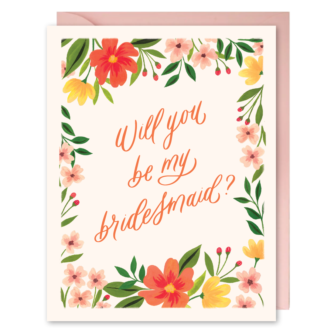 Will you be my Bridesmaid Card