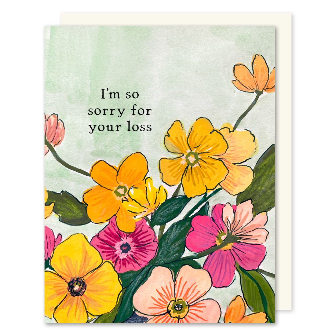 Aorry Card Sorry For Your Loss Card – Selah Paper