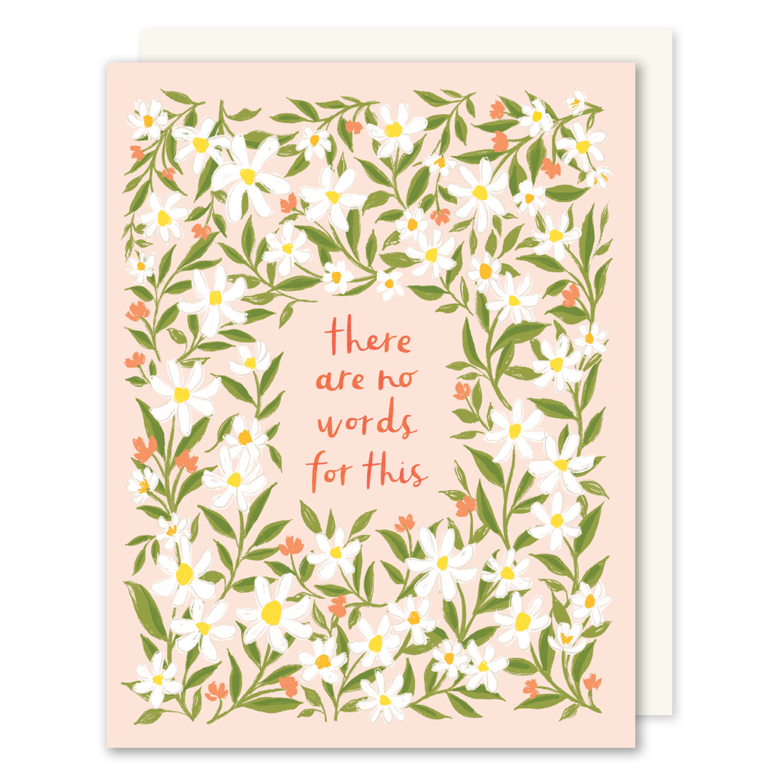 There Are No Words Sympathy Card