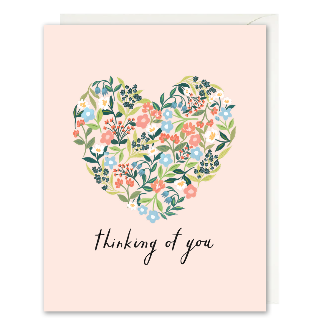 Thinking Of You Flowers Card
