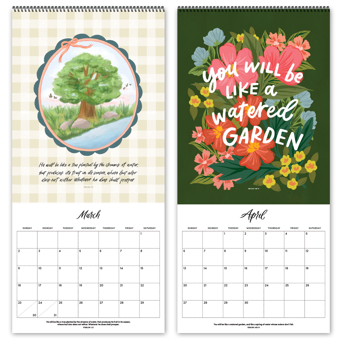 2025 Calendar: Flourish (PRESALE)