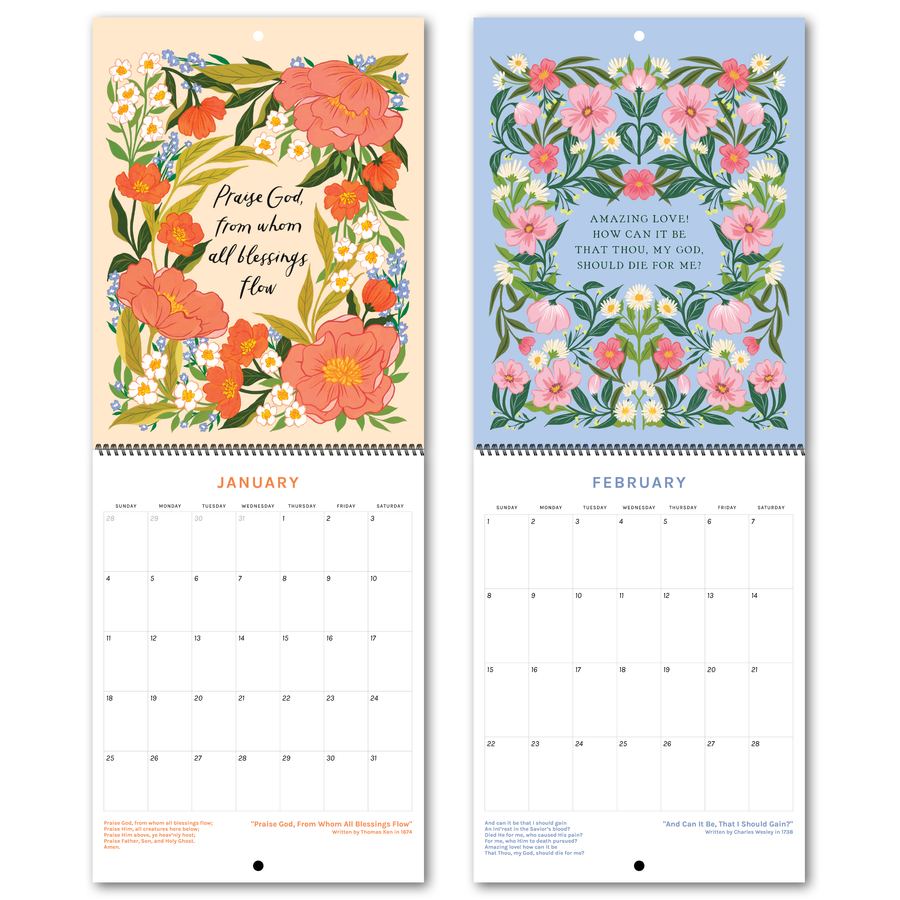 [Preorder] 2026 Hymn Calendar
