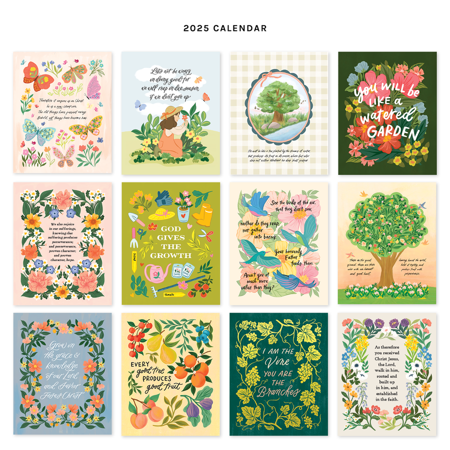 2025 Calendar: Flourish (PRESALE)